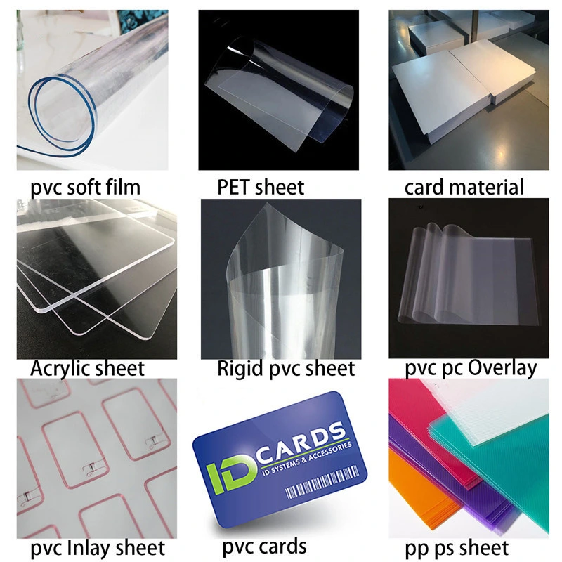 Recycled Passport PETG Film Polycarbonate Rigid Film Rolls for Card Printing