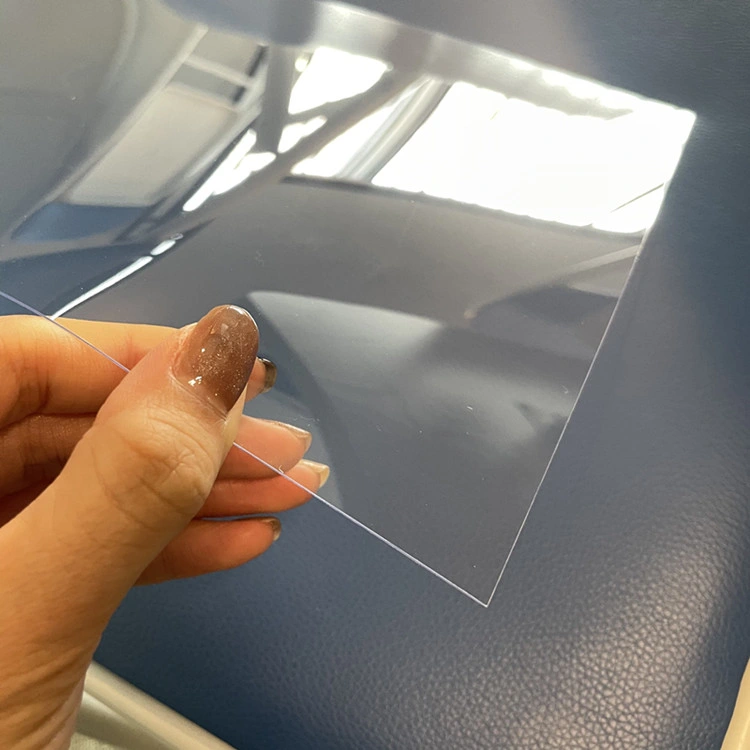 1mm 2mm 3mm Transparent Rigid PETG Sheet Plastic PETG Sheet for Vacuum Forming